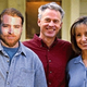 The writer-director with parents/financiers Marv and Elaine Rivers.